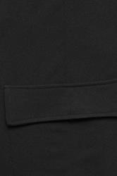 YOURS Curve Plus Size Black Tailored Scuba Cargo Trousers | Yours Clothing  5