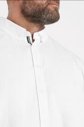 BadRhino Big & Tall 2 PACK White Short Sleeve Poplin Shirts | BadRhino 5