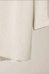 EVANS Plus Size Cream Utility Pocket Shirt | Evans 8