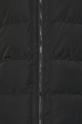 BadRhino Big & Tall Black Hooded Logo Puffer Jacket | BadRhino 4
