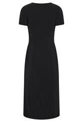 M&Co Petite Black Twist Front Maxi Dress | M&Co 2