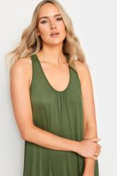 LTS Tall Women's Khaki Green Racer Back Maxi Dress | Long Tall Sally 5