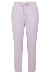 YOURS Plus Size Purple Tie Waist Joggers | Yours Clothing 7