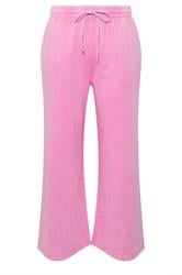 LIMITED COLLECTION Plus Size Pink Acid Wash Joggers | Yours Clothing 5