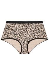 YOURSET 5 PACK Plus Size Black Leaf Print Full Briefs | Yours Clothing 6
