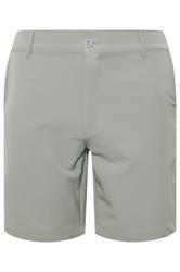 BadRhino Golf Big & Tall Grey Shorts