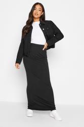 PixieGirl Petite Women's Black Cotton Denim Jacket | PixieGirl 2