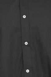 BadRhino Black Cotton Poplin Long Sleeve Shirt | BadRhino 1