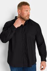 D555 Black Basic Long Sleeve Shirt | badRhino 2