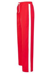 LTS Tall Red Side Stripe Wide Leg Trousers