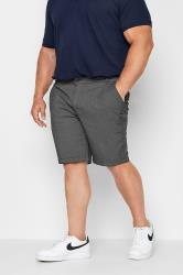 BadRhino Big & Tall Mens Navy Blue Chino Shorts | BadRhino 3