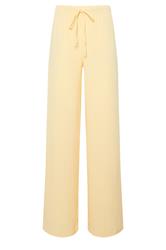 LTS Tall Buttermilk Yellow Wide Leg Trousers | Long Tall Sally 5