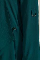 EVANS Plus Size Teal Green Lightweight Waterfall Jacket | Evans 4