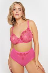 YOURSET 2 PACK Plus Size Pink & Black Briefs | Yours Clothing 2