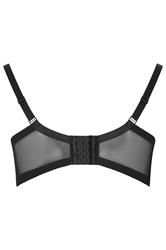 YOURS 2 PACK Plus Size Black & White Swirl Lace Bras | Yours Clothing 11