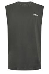 JACK & JONES 3 PACK Big & Tall White, Black, and Light Blue Tanktops | BadRhino 9