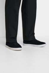 JACK & JONES Big & Tall Black Suede Trainers | BadRhino 3