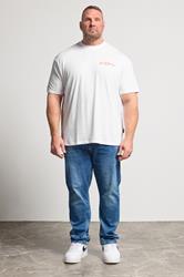 BadRhino Big & Tall White Tiger Graphic T-Shirt | BadRhino 2