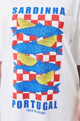 LIMITED COLLECTION Plus Size White 'Sardinia' Fish Graphic T-Shirt | Yours Clothing 4