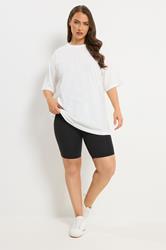 YOURSET 2 PACK Plus Size Black Tie Dye Cycling Shorts | Yours Clothing 6