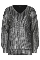 LTS Tall Black Foil Jumper