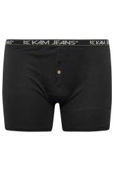 KAM 3 PACK Navy Blue & Grey Assorted Boxers | BadRhino 8