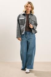 PixieGirl Petite Women's Grey Marl Brushed Jacket | PixieGirl 1