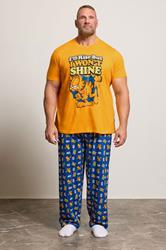 BadRhino Orange & Navy Blue Garfield Pyjama Set | BadRhino 3