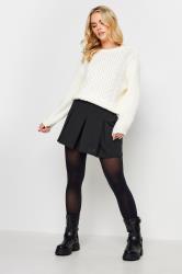 PixieGirl Petite Black Pleated Mini Skirt | PixieGirl  4