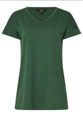 LTS PREMIUM Tall Khaki Green V-Neck Modal T-Shirts