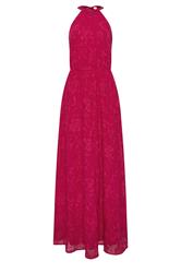 LTS Tall Women's Berry Red Embroidered Halterneck Maxi Dress | Long Tall Sally 6