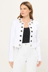 STAR Ivory White Eyelet Jacket | StarByJM 3