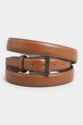 D555 Tan Brown Leather Belt | D555 1