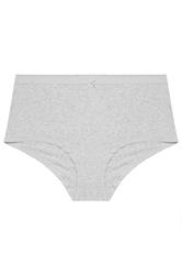 YOURSET 5 PACK Plus Size Grey Fairisle Full Briefs | Yours Clothing 10