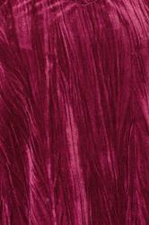 YOURS Plus Size Burgundy Red Crushed Velour Cami Vest Top | Yours Clothing 4