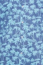BadRhino Big & Tall Blue Palm Print Shirt | BadRhino 1