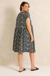 EVANS Curve Black Ikat Mini Dress 2
