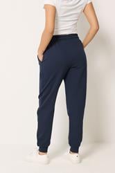 M&Co Petite 2 PACK Navy Blue Cuffed Joggers | M&Co 5