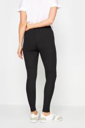 LTS Tall Women's Black High Waisted Ribbed Leggings | Long Tall Sally 2