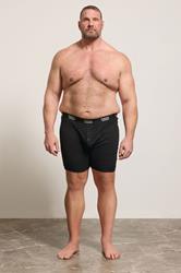 D555 Big & Tall 3 PACK Black Boxer Shorts | BadRhino 4