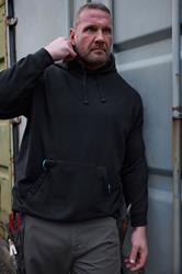 BadRhino Big & Tall Black WorkWear Hoodie | BadRhino 3