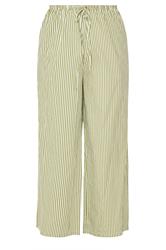 LIMITED COLLECTION Plus Size Green Stripe Trousers | Yours Clothing 5