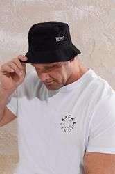 Jack & Jones Big & Tall Black Bucket Hat | BadRhino 3