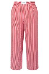 LIMITED COLLECTION Curve Red Stripe Boxer Waist Trousers