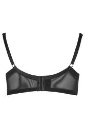 2 PACK Plus Size White & Black Plunge Microfibre Bras | Yours Clothing  8