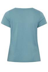 YOURSET 2 PACK Plus Size Blue & Grey Core T-Shirts | Yours Clothing 9