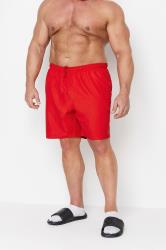 BadRhino Big & Tall Red Plain Swim Shorts | BadRhino 3