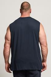 IronRhino Big & Tall Navy Blue 'Rest Day' Vest 2