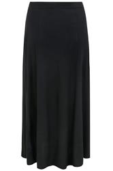 Black Maxi Jersey Strtech Skirt With Pockets, Plus size 16 to 36 7
