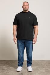 BadRhino Big & Tall Black Heavyweight T-Shirt | BadRhino 1